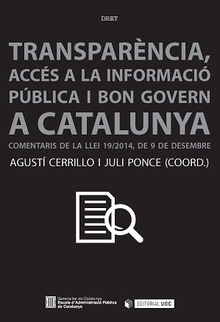 Transparència, accés a la informació pública  i bon govern a Catalunya